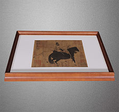 威信书画装裱配框服务案例